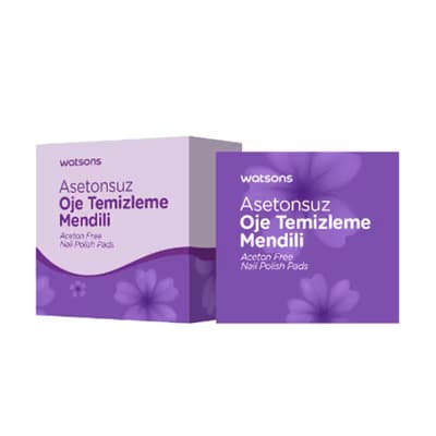 Watsons Oje Çıkarıcı Mendil 10 Adet