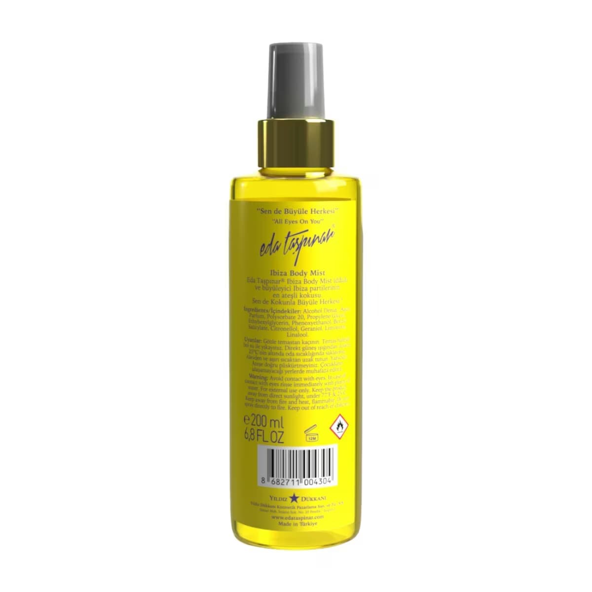 Eda Taşpınar Ibiza Body Mist 200 ml 2