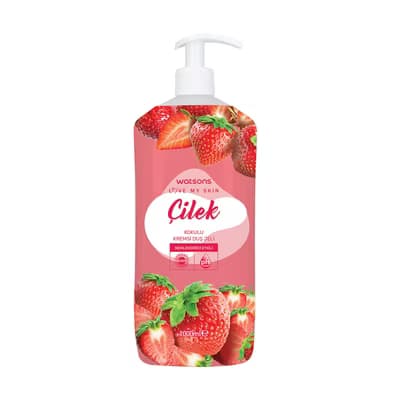 Watsons Kremli Duş Jeli Çilek 1 L