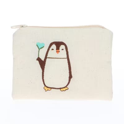 KEDV Penguen Nakışlı Cüzdan