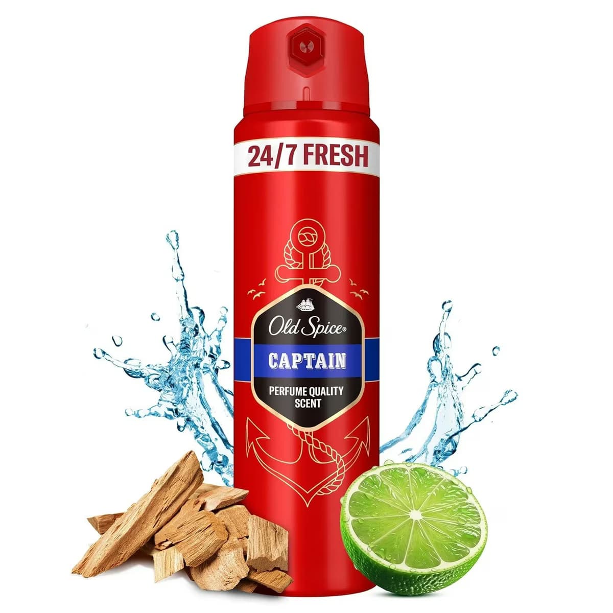 Old Spice Sprey Deodorant Captain 150 ml 3