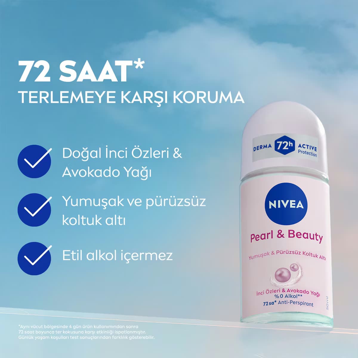 Nivea Pearl Beauty Roll-On 50 ml 3