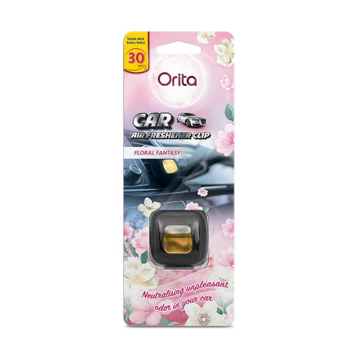 Orita Klipsli Araç Kokusu Floral Fantasy 2 ml