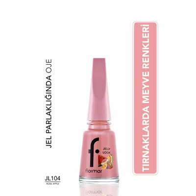 Flormar Jelly Look Oje No: JL104 Rose Apple