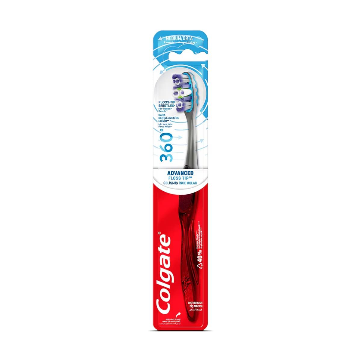 Colgate Diş Fırçası 360 Advanced Orta 2
