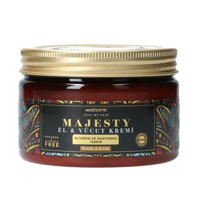 Watsons El ve Vücut Kremi Majesty 250 ml