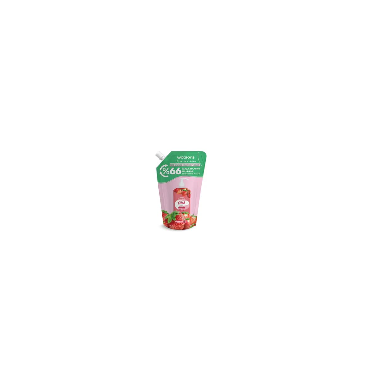 Watsons Kremsi Duş Jeli Çilek Refill 900 ml 4