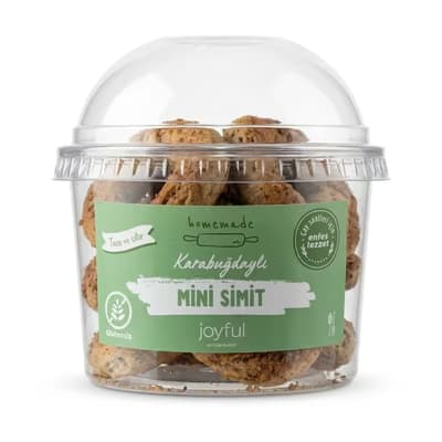 Joyful Karabuğdaylı Mini Simit 80 gr