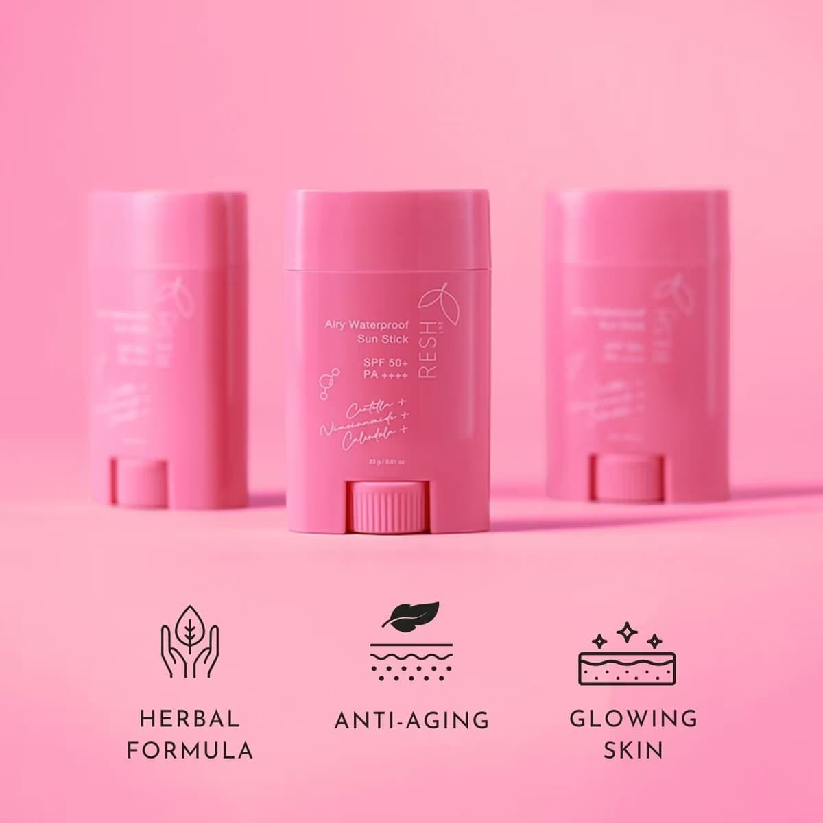 Resh Lab Airy Waterproof Sun Stick 22 gr 4