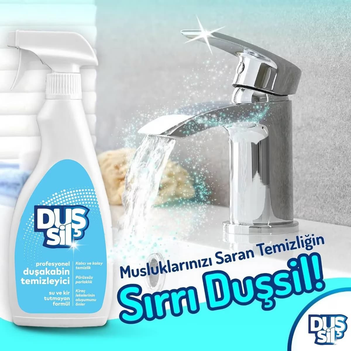 Duş Sil Duşakabin Temizleyicisi 500 ml 5