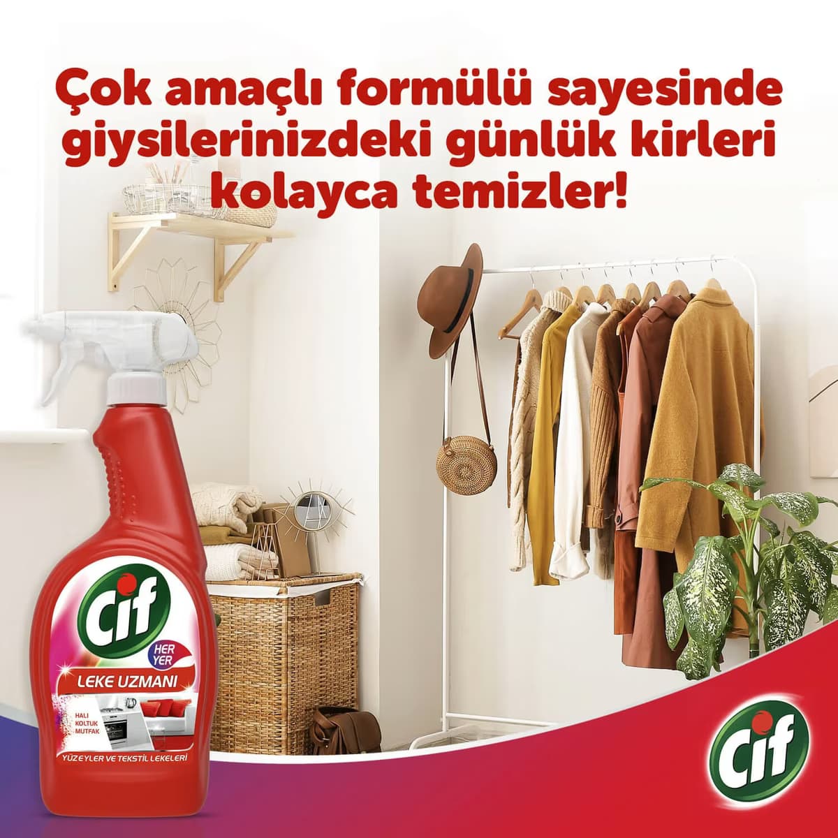 Cif Sprey Leke Uzmanı 750 ml 3