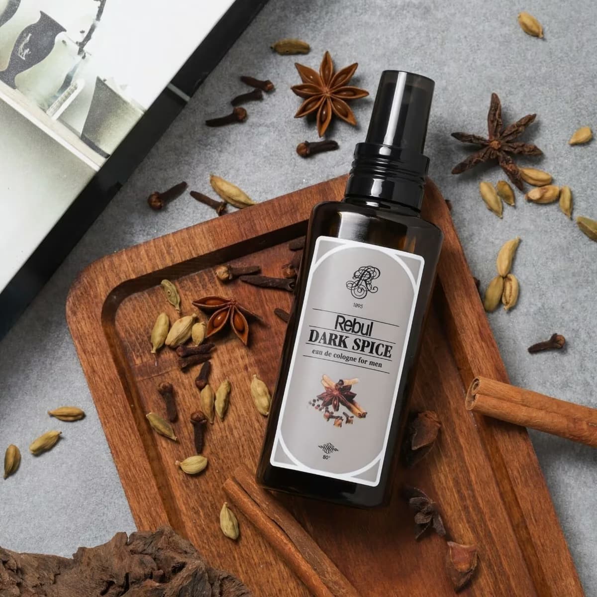 Rebul Kolonya Dark Spice, 125 ml 3