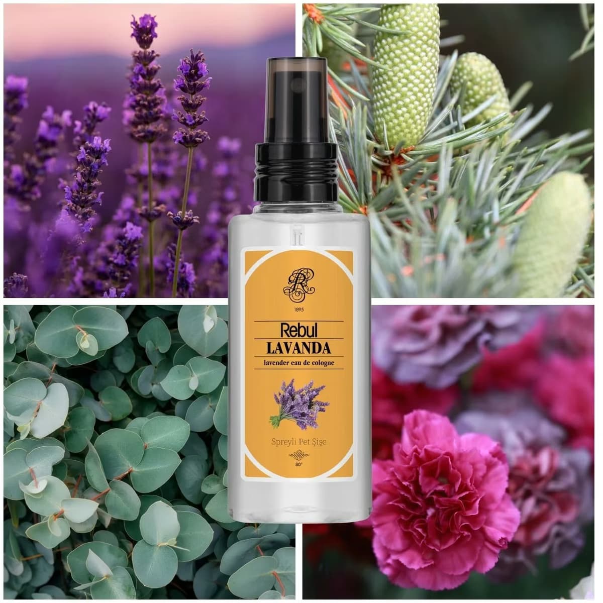 Rebul Kolonya Lavander, 125 ml 2