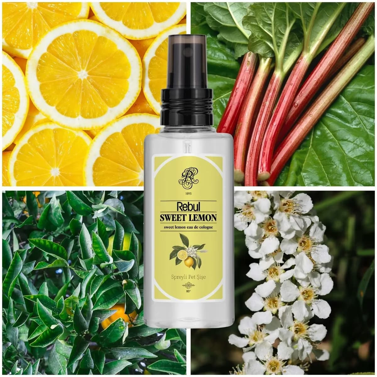 Rebul Kolonya Sweet Lemon, 125 ml 2
