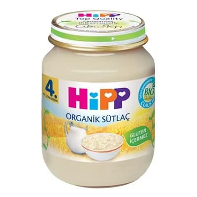 Hipp Organik Kavanoz Maması Sütlaç 125 gr