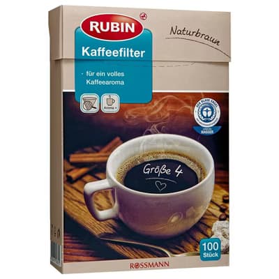 Rubin Kahve Filtresi, No:4, 100'lü