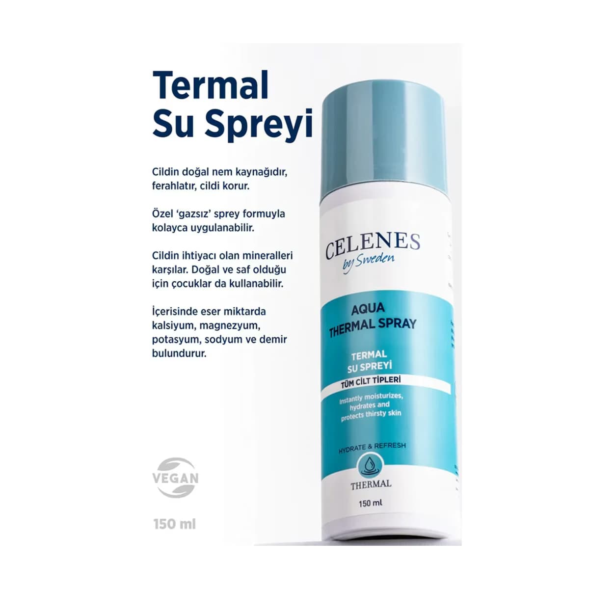 Celenes Aqua Thermal Spray 150 ml - Gratis 4