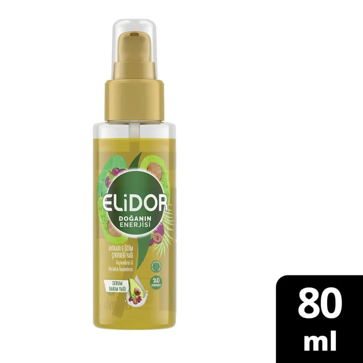 Elidor Saç Bakım Yağı Avokado 80 ml 2
