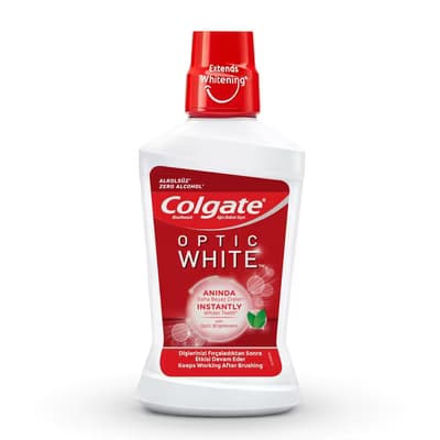 Colgate Ağız Bakım Suyu Optik Beyaz 250 ml