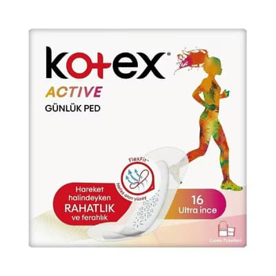 Kotex Günlük Ped Ultra İnce 16'lı