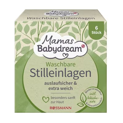 Babydream Göğüs Pedi Yıkanabilir 6'lı
