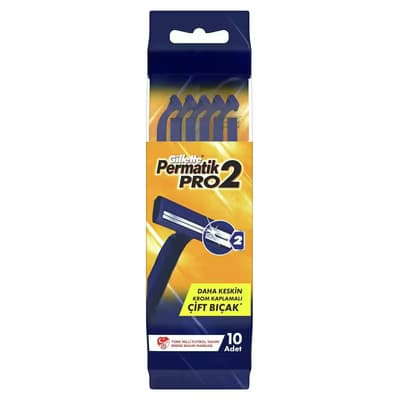 Permatik Traş Bıçağı Pro 2 10 adet