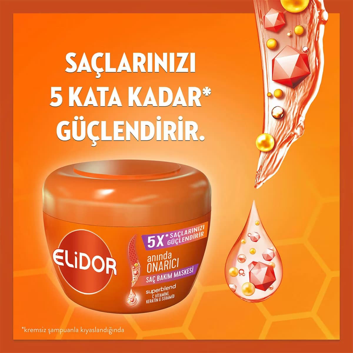 Elidor Saç Maskesi Anında Onarıcı 160 ml 4