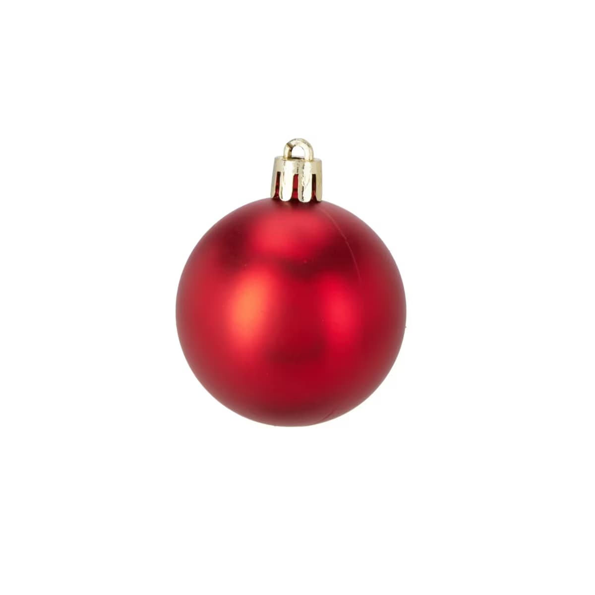 Koopman Yılbaşı Kırmızı Top Süs 16 lı 5 cm