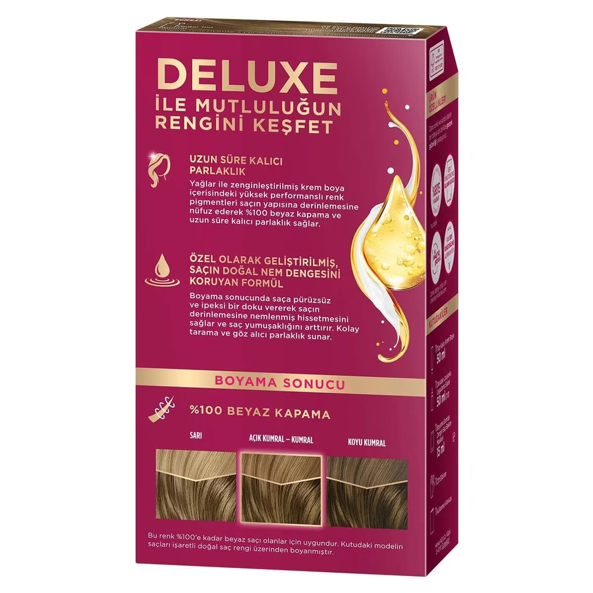 Palette Deluxe Saç Boyası Kumral No: 7-0 50 ml 2