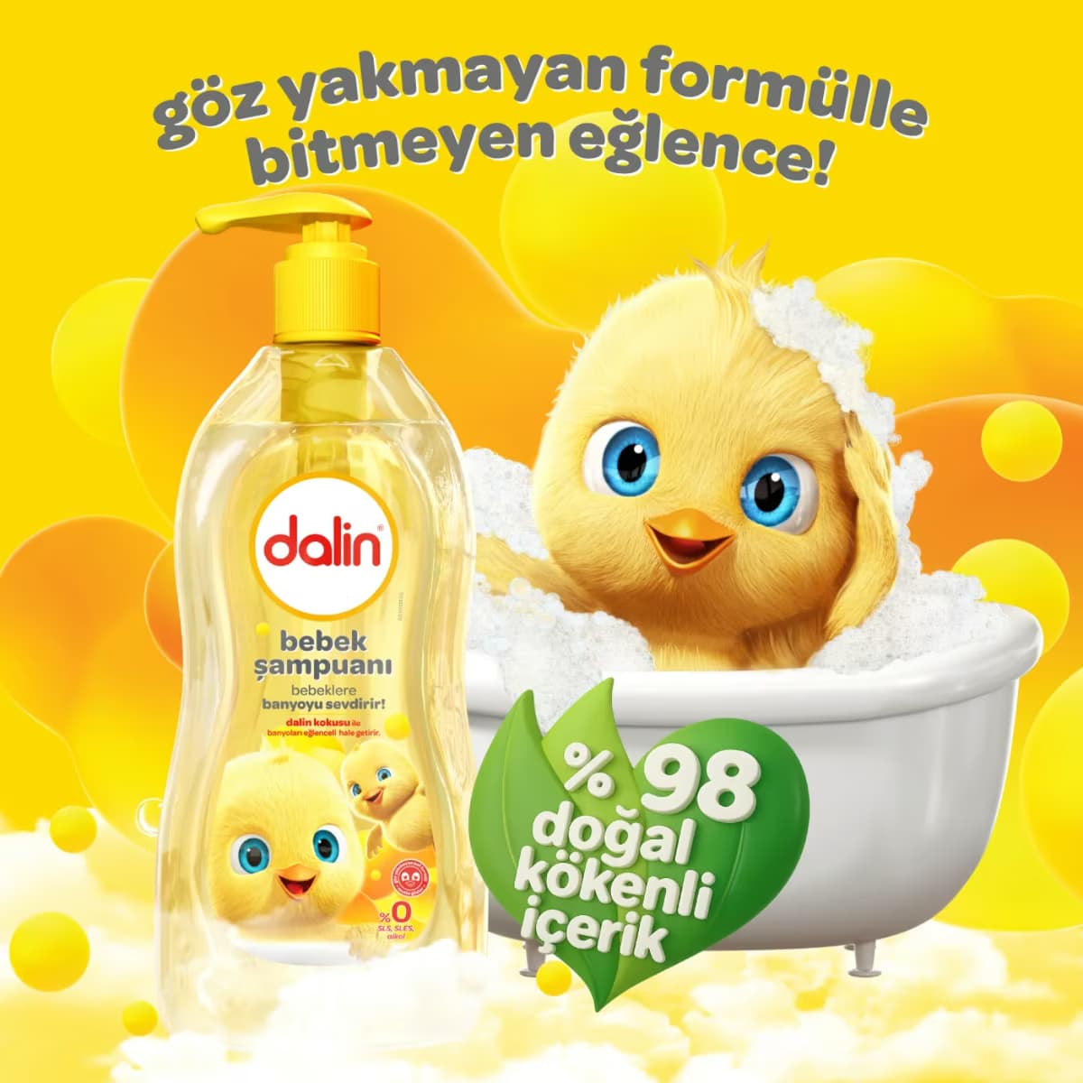 Dalin Şampuan Klasik 900 ml 2