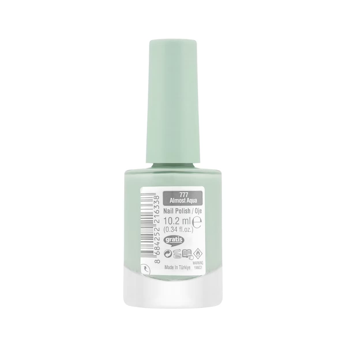 Beaulis Pantone Oje 777 Almost Aqua - Gratis 3