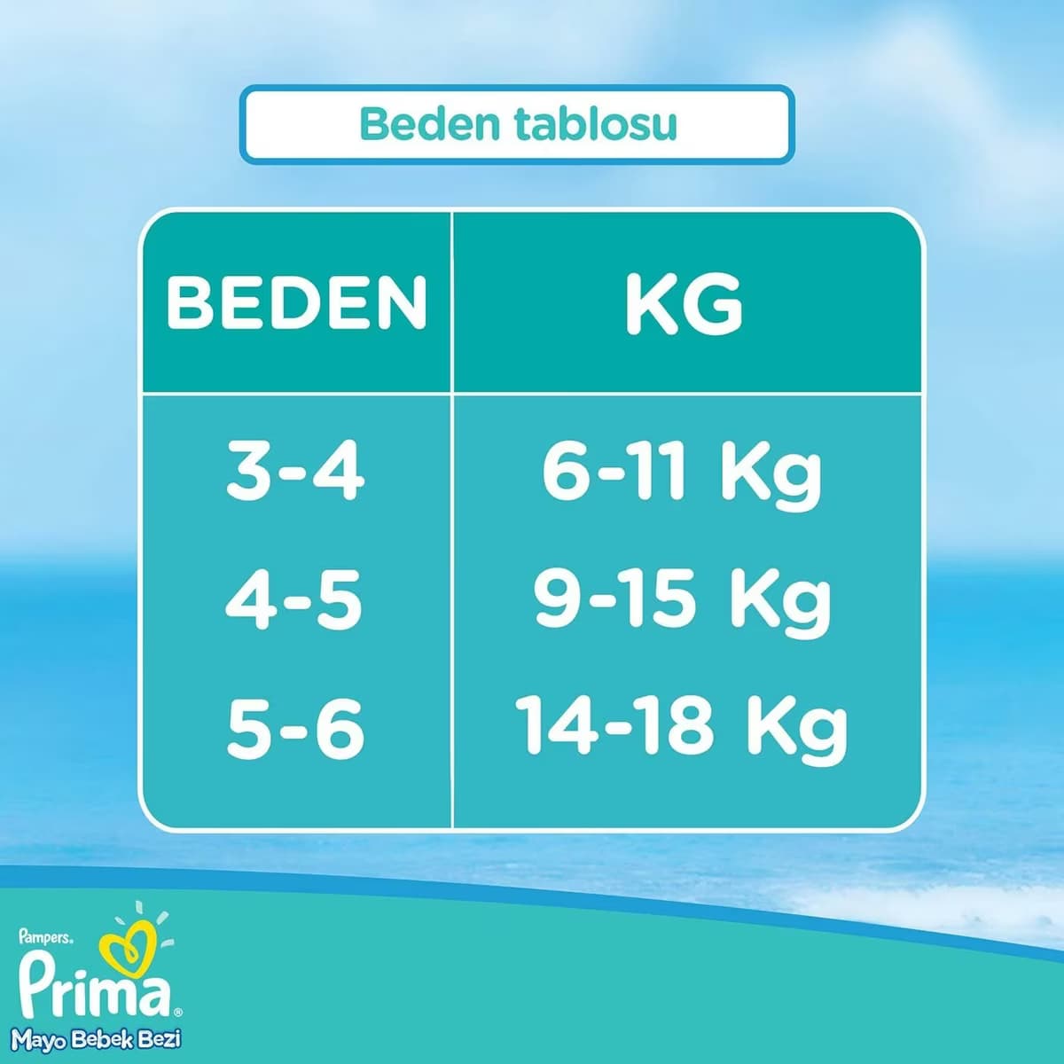 Prima Bebek Bezi Mayo 5 - 6 Beden 10'lu 3