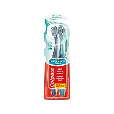 Colgate Diş Fırçası 360 Soft 2'li