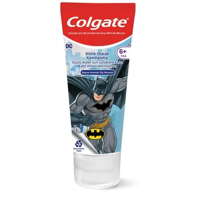 Colgate Çocuk Diş Macunu Barbie & Batman 75 ml
