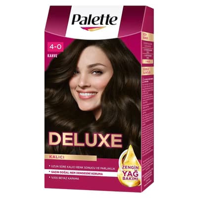 Palette Deluxe Saç Boyası Kahve No: 4-0 50 ml
