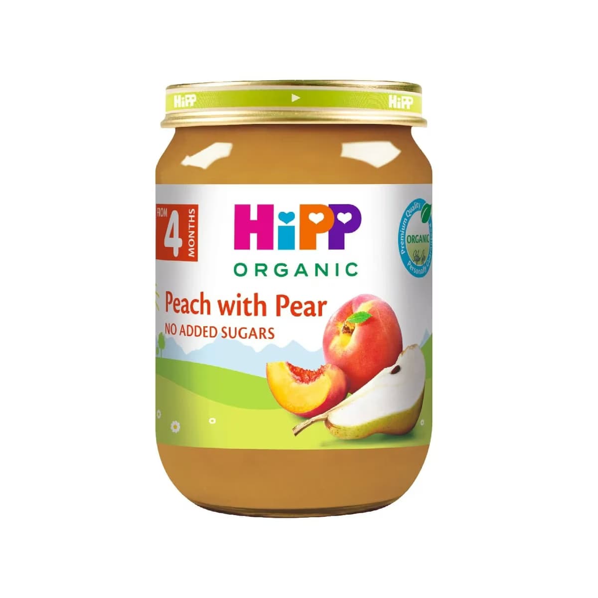 Hipp Organik Armutlu Şeftali Püresi 125 gr