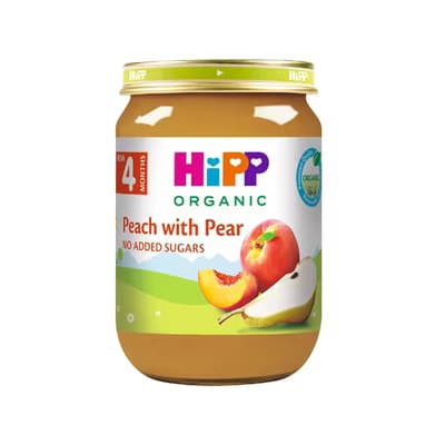 Hipp Organik Armutlu Şeftali Püresi 125 gr
