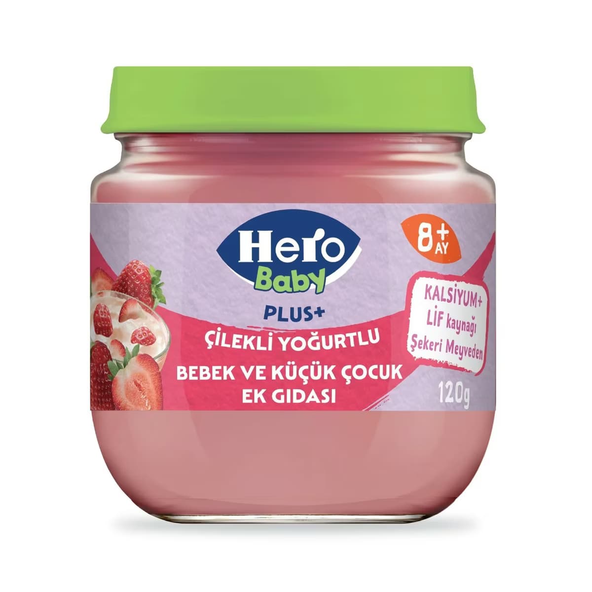 Hero Baby Plus+ Muzlu Yoğurtlu 120 gr