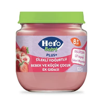 Hero Baby Plus+ Muzlu Yoğurtlu 120 gr