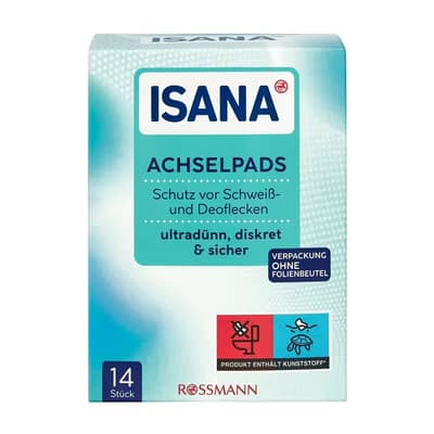 Isana Koltuk Altı Pedi 14'lü
