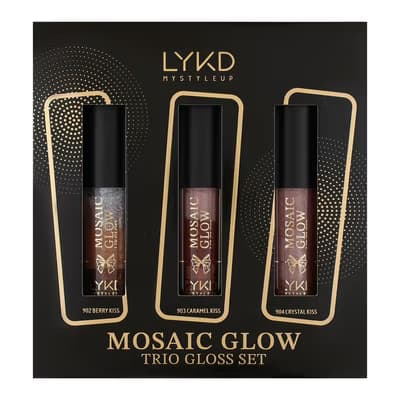 LYKD Mosaic Trio Lip Gloss Set - Gratis
