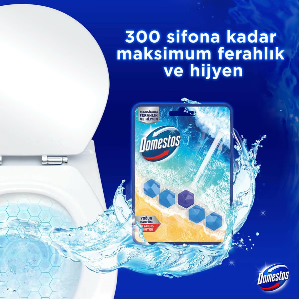 Domestos Wc Blok Okyanus 50 gr 4