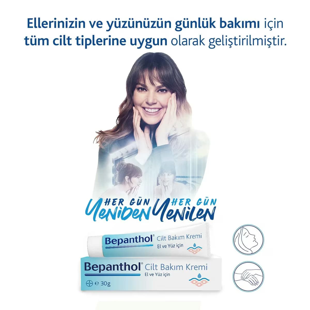 Bepanthol Cilt Bakım Kremi 30 ml 3