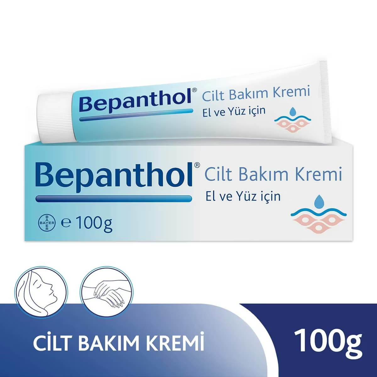 Bepanthol Cilt Bakım Kremi 100 ml 2