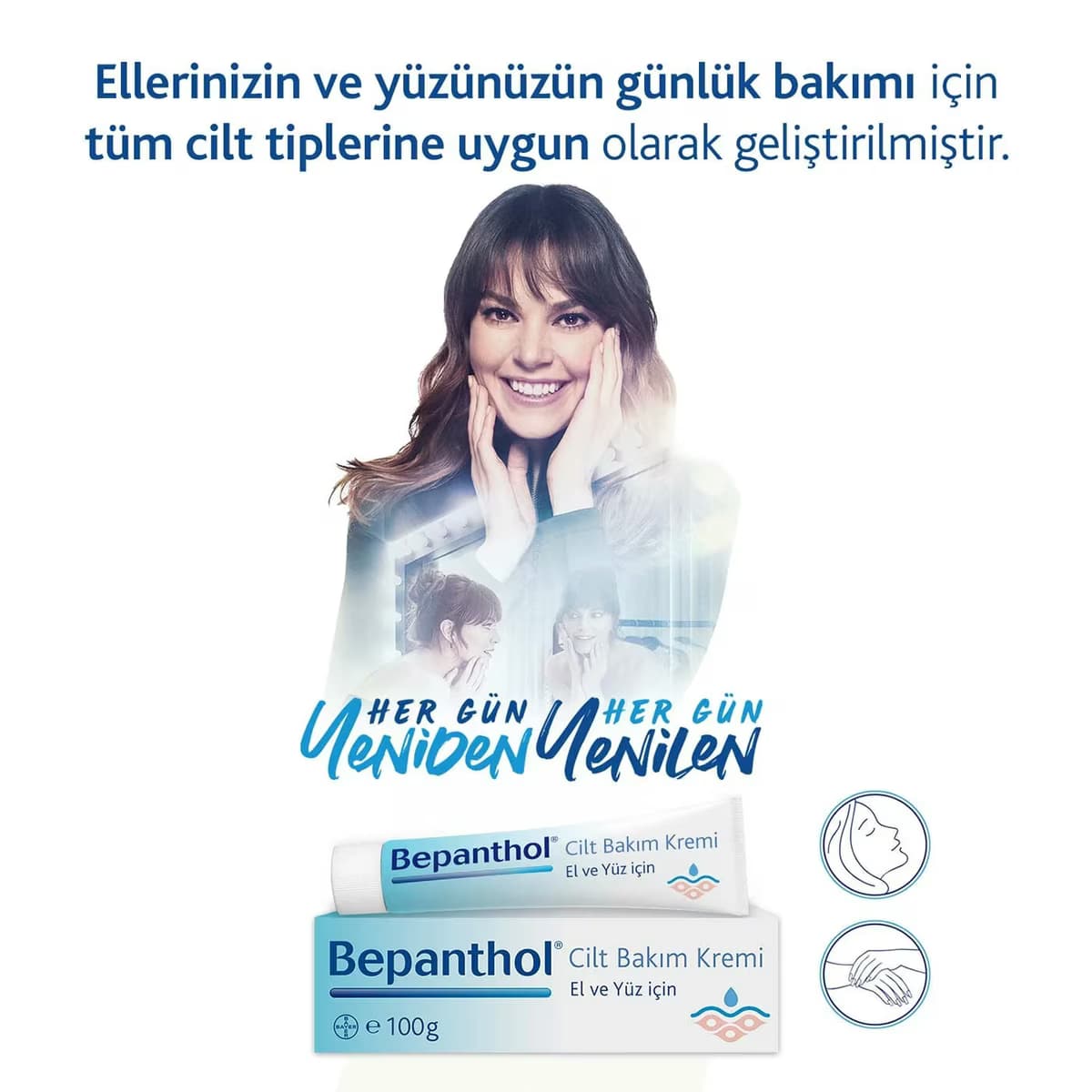 Bepanthol Cilt Bakım Kremi 100 ml 3
