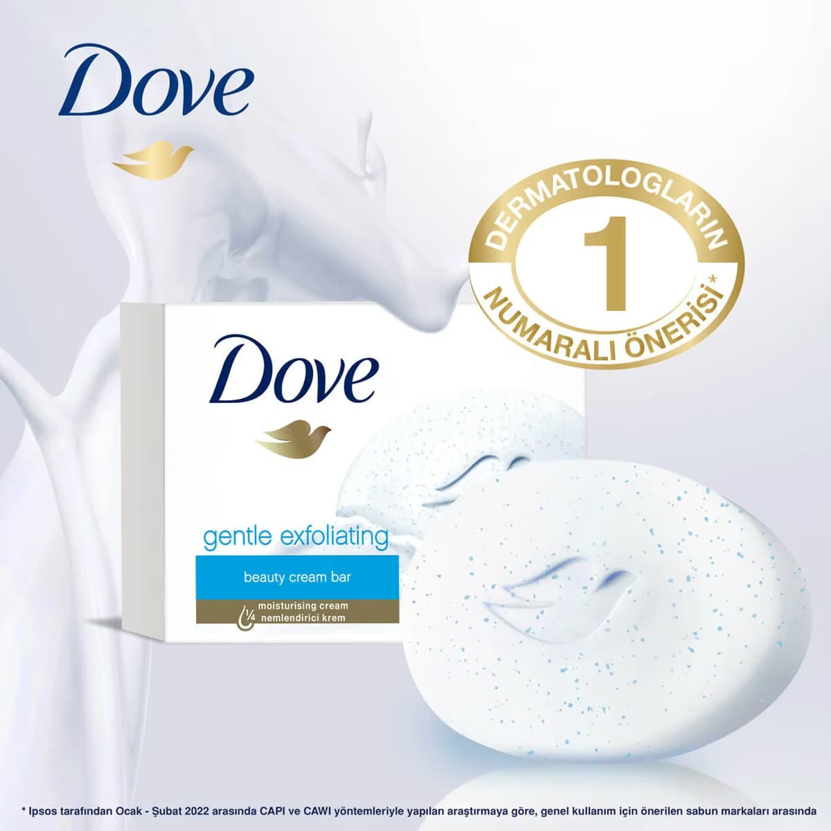 Dove Cream Bar Sabun Exfloating 90 gr 2