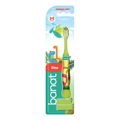 Banat Dino Çocuk Diş Fırçası (Yumuşak) - Gratis