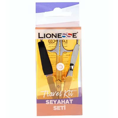 Lionesse Çantalı Mini Manikür Seti 155 - Gratis