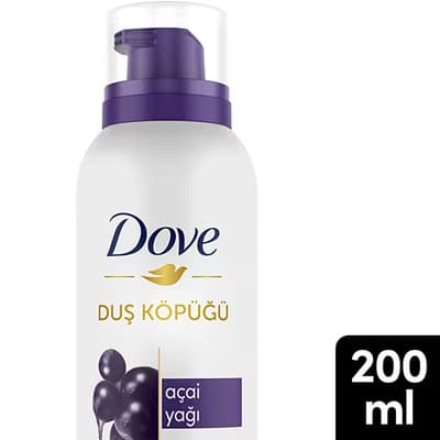 Dove Açai Yağı Duş Köpüğü 200 ml - Gratis