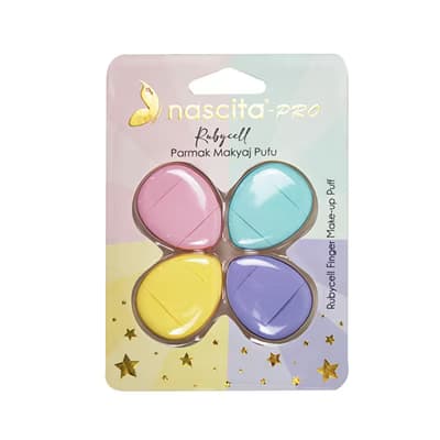 Nascita Rubycell Parmak Makyaj Pufu - Gratis